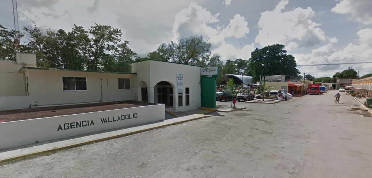 Oficina CFE Agencia Valladolid en Yucatan