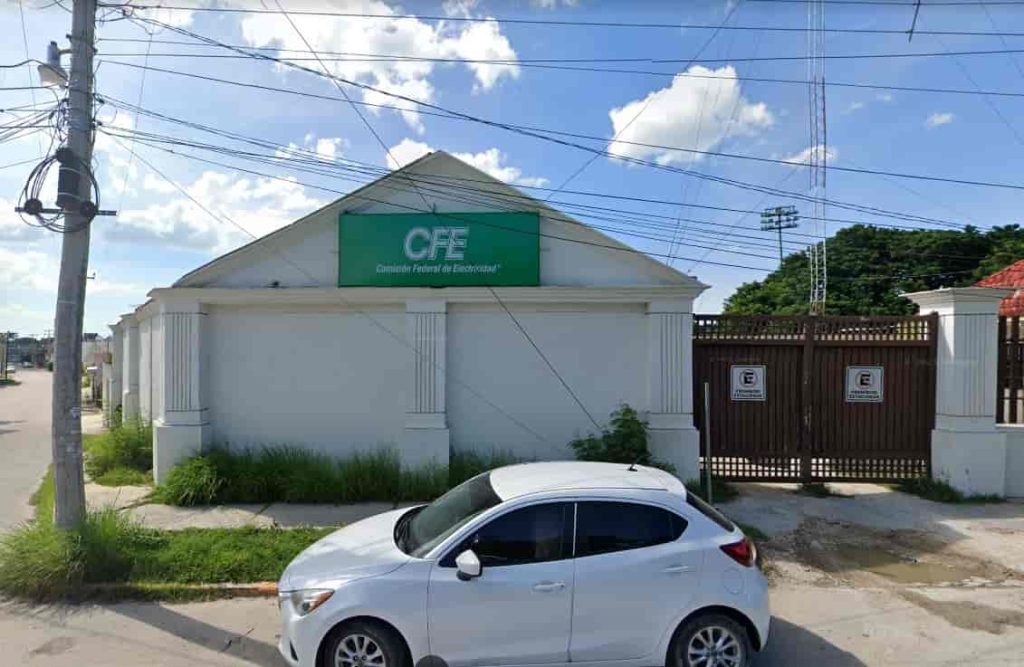 Oficina CFE Barrio de Santa Lucia en Campeche