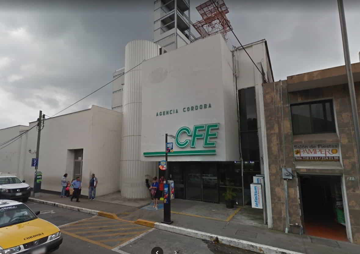 Oficina CFE Cordoba en Veracruz