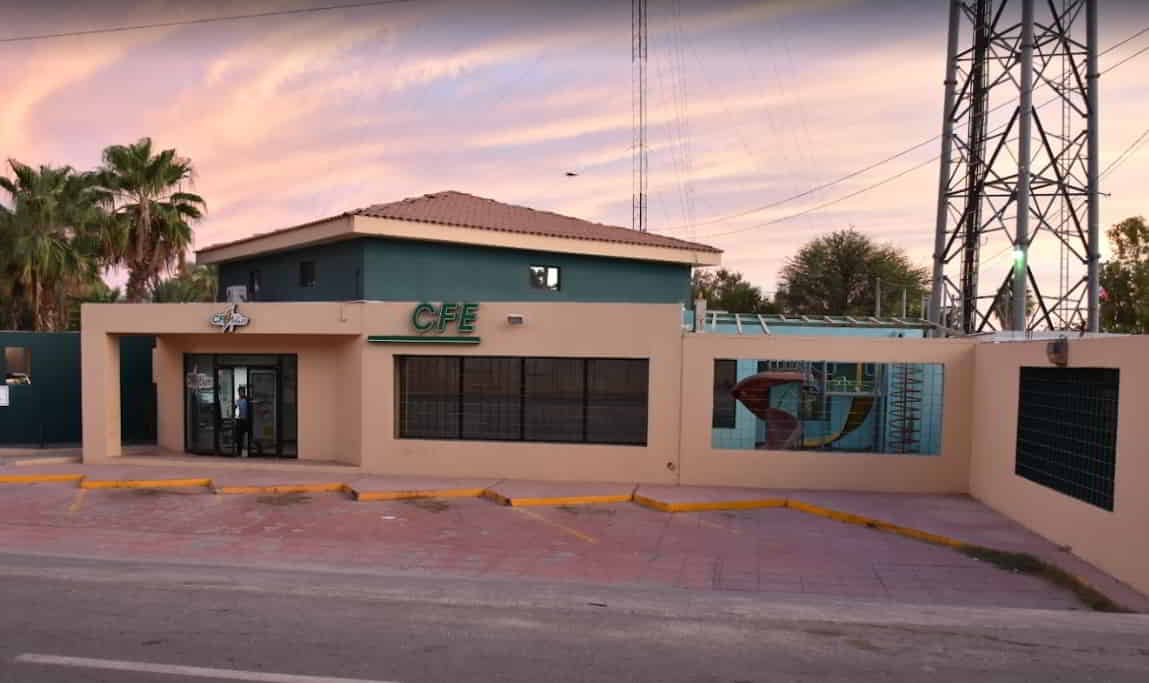 Oficina CFE Ejido Monterrey en Baja California