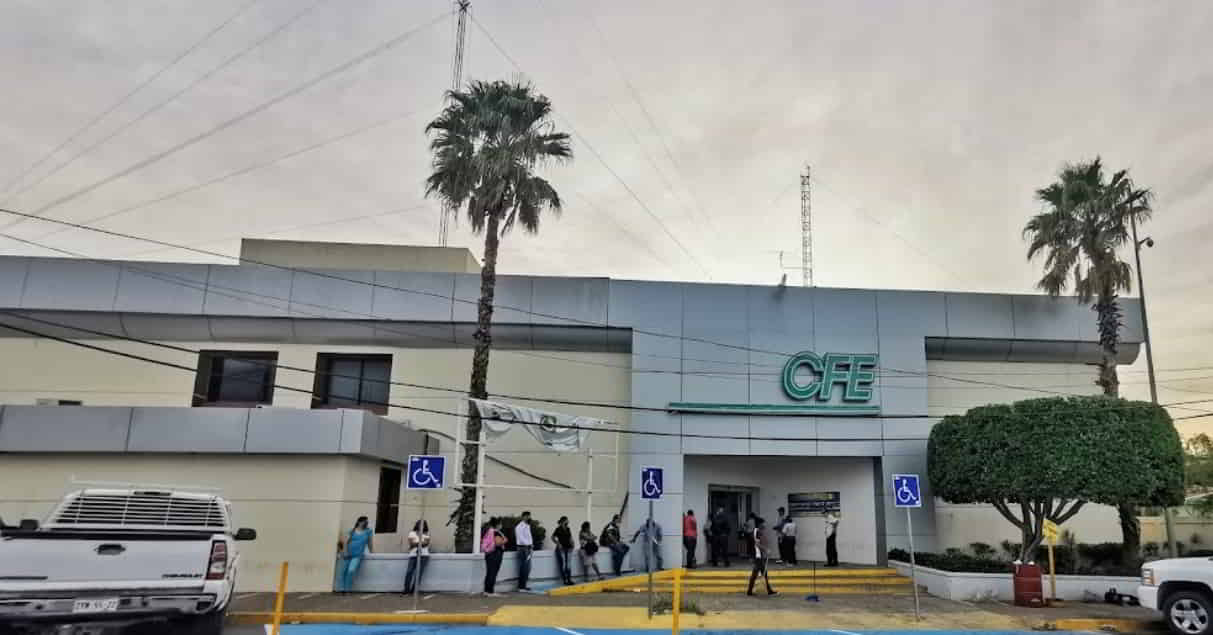 Oficina CFE Reynosa en Tamaulipas