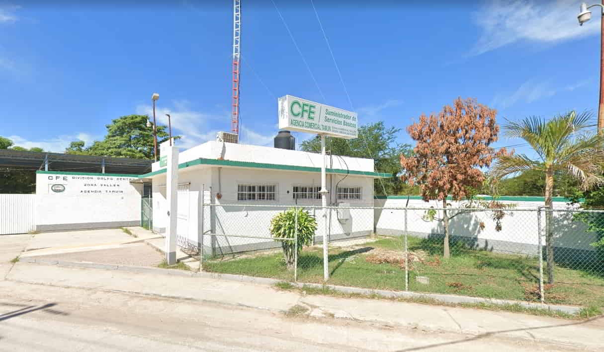 Oficina CFE Tamuín en San Luis de Potosí