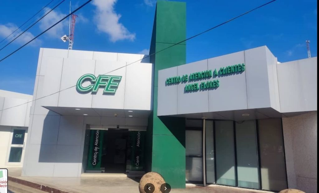 Oficina CFE CAC Angel Flores en Culiacan