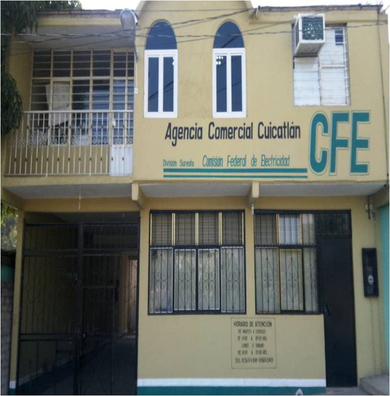 Oficina CFE Huatulco zona centro